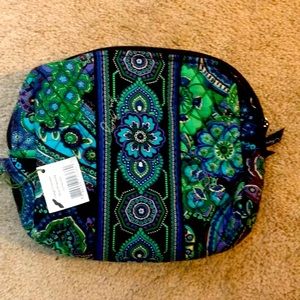 NWT! Vera Bradley Blue Rhapsody LG cosmetic bag